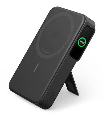 Anker Maggo Magsafe Wireless 10k Mah Power Bank, Black