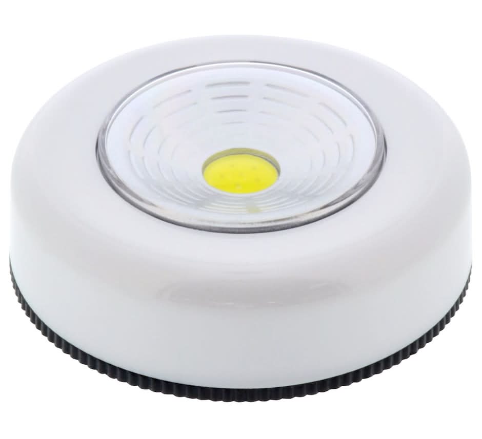 Self-Adhesive Led Push Lights 80 Lumens, 2.75 in