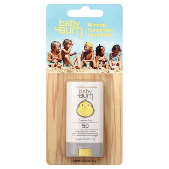 Baby Bum Fragrance Free Spf 50 Sunscreen