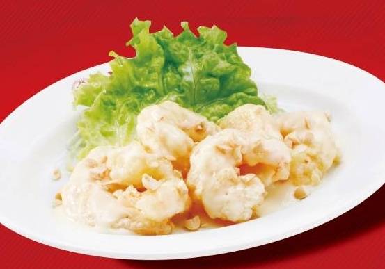 海老マヨネーズ Shrimp with Mayonnaise Sauce