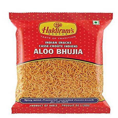 Haldiram haldiram aloo bhujia (snack croquant aux pommes de terre) - aloo bhujia (150 g)