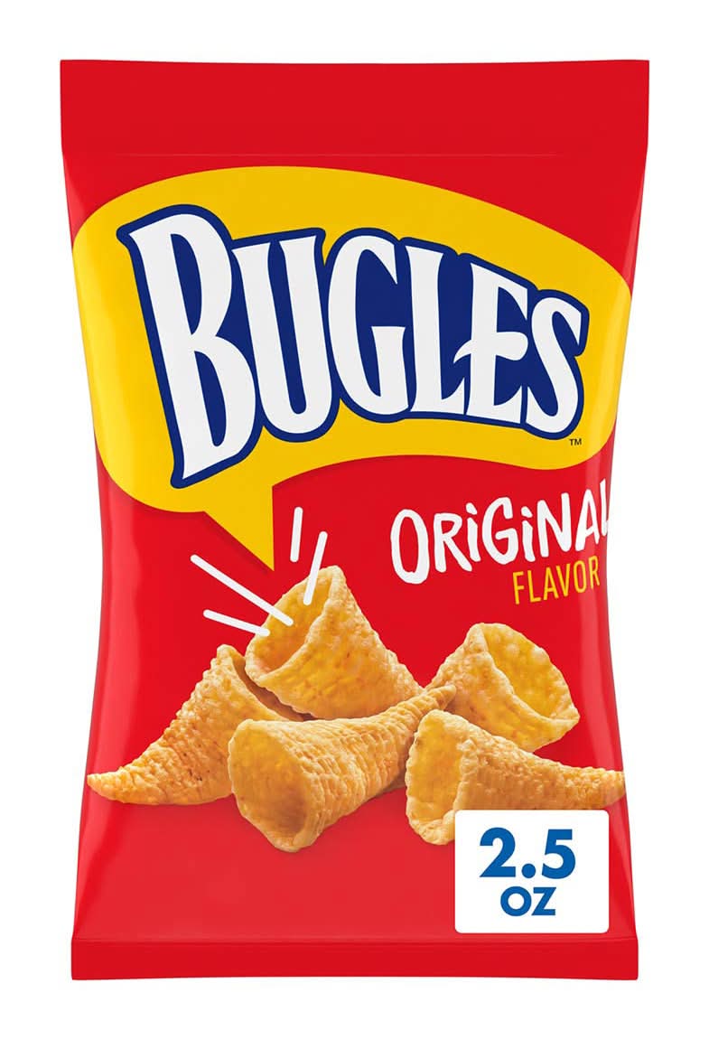 Bugles Original Crispy Corn Snacks 2.5 Oz