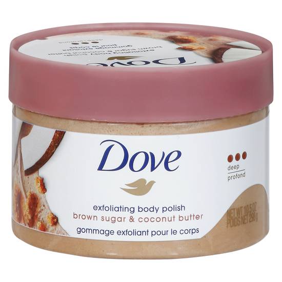Dove Deep Brown Sugar & Coconut Butter Exfoliating Body Polish