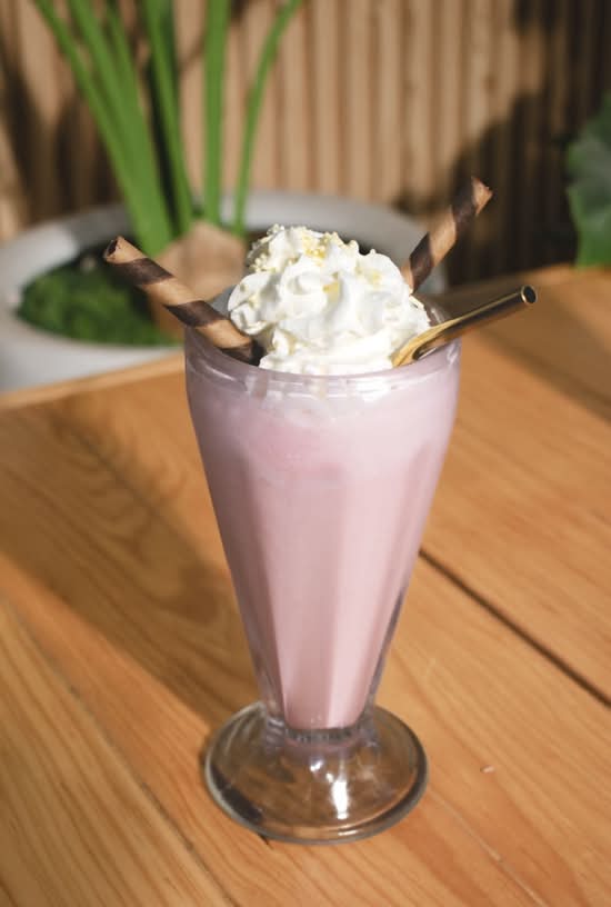 Malteada de Fresa