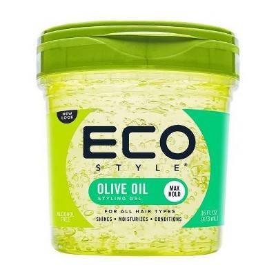 ECO STYLE Professional Styling Gel, Olive Oil (16 fl oz)