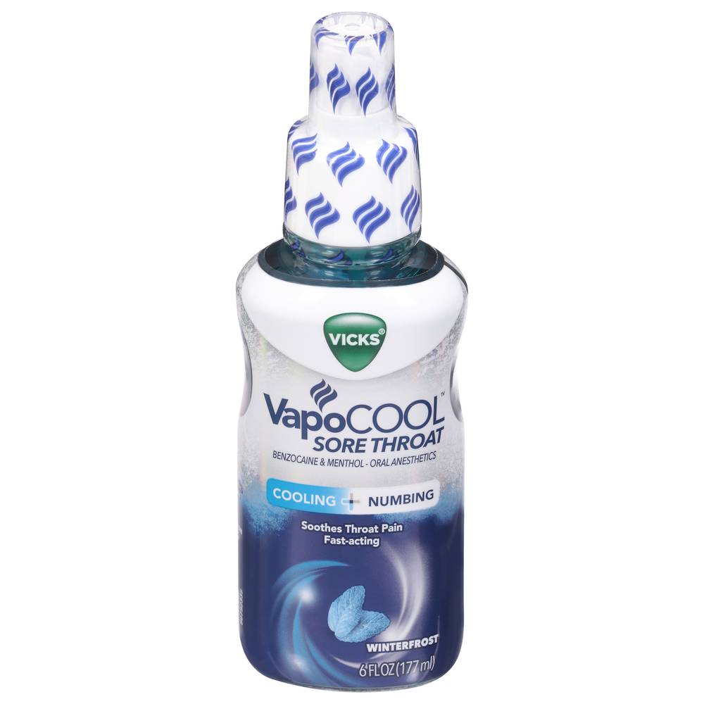 Vicks Vapocool Winterfrost Sore Throat (6 fl oz)