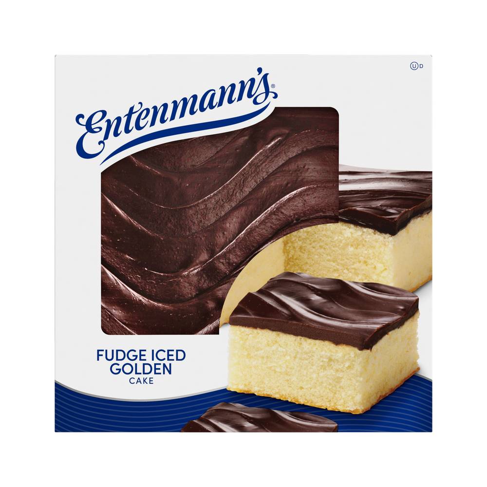 Entenmann's Fudge Iced Golden Cake (18 oz)