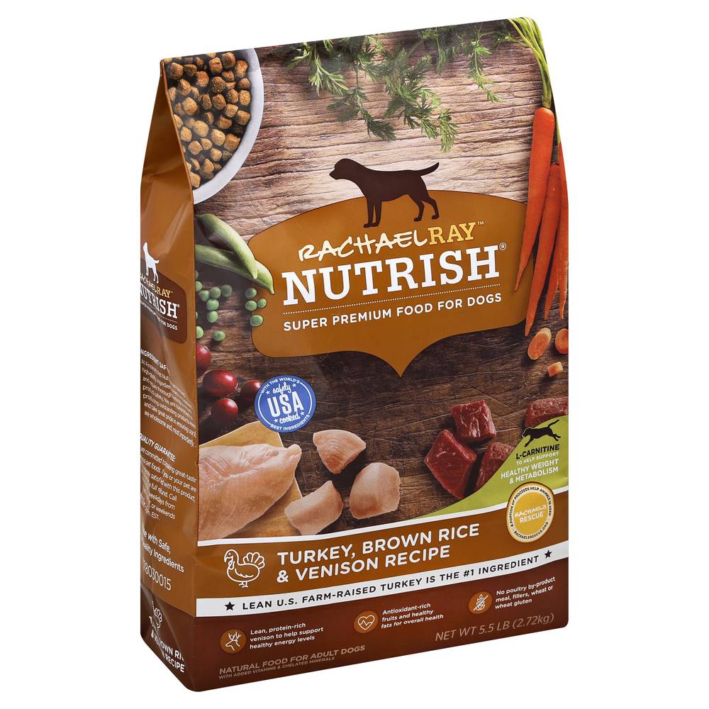 Nutrish Turkey Brown Rice & Venison Recipe Dog Food