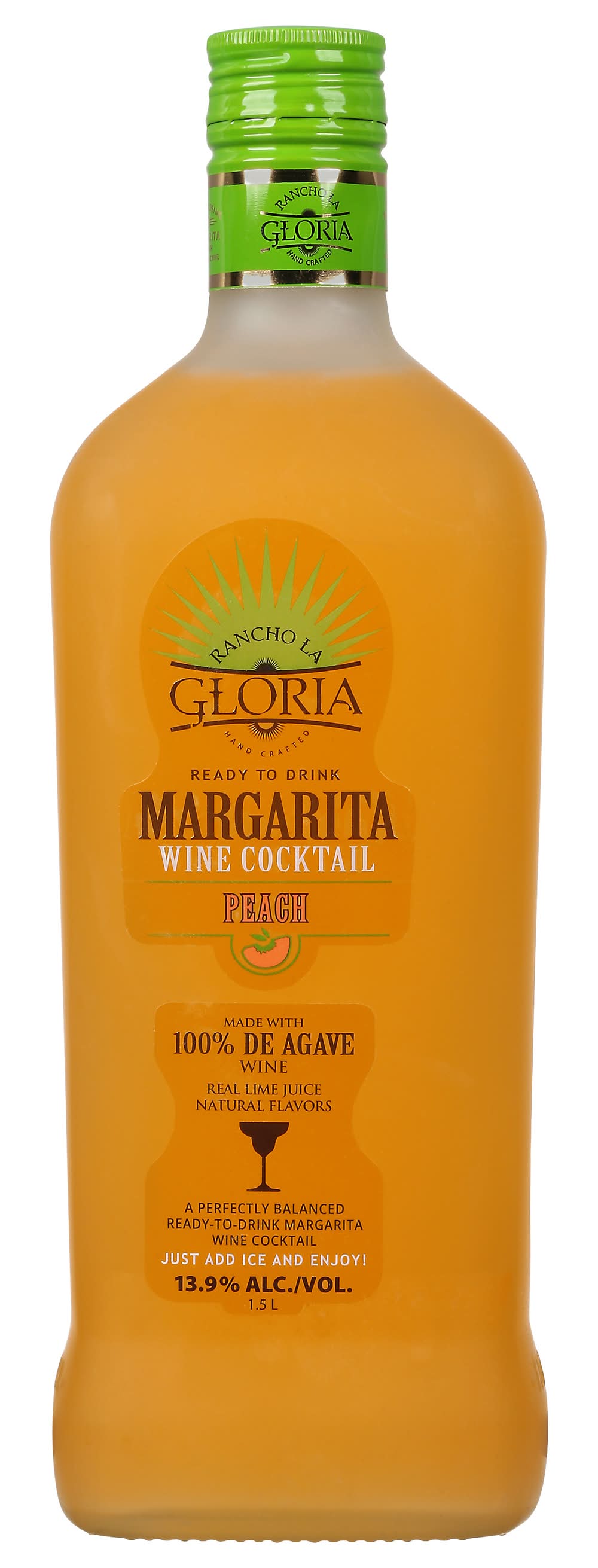 Rancho La Gloria Peach Margarita Wine Cocktail (1.5 L)