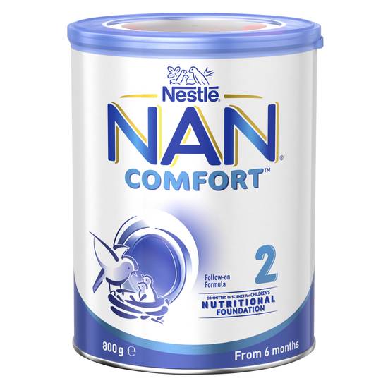 Nestle Nan Comfort 2 Baby Follow-On Formula Powder From 6 To 12 Months 800g