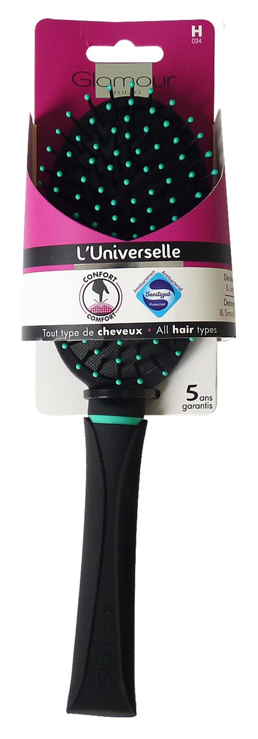 Glamour Paris - Brosse à cheveux démêlage massage et essentiel (100g)