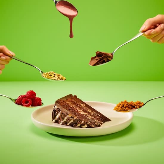 Chocolate Fudge Cake Slice