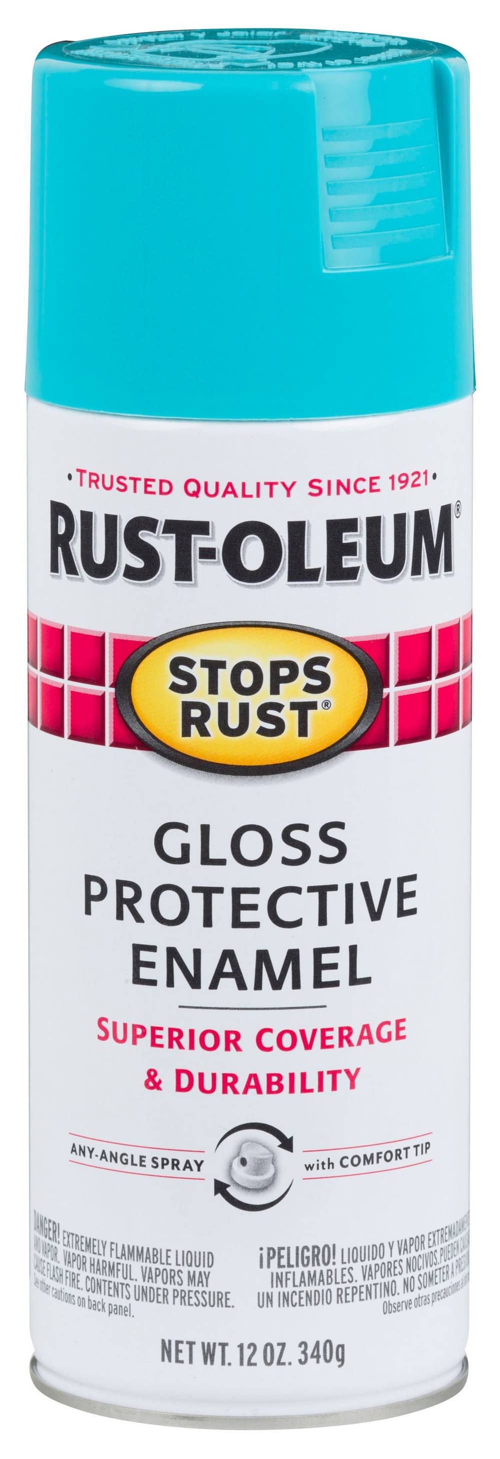 Rust-Oleum Stops Rust Gloss Seaside Spray Paint (NET WT. 12-oz | 320263