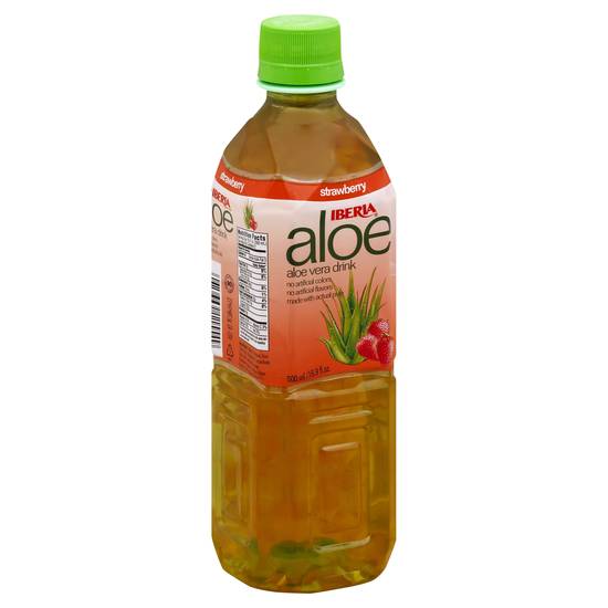Iberia Strawberry Aloe Vera Drink (16.9 fl oz)