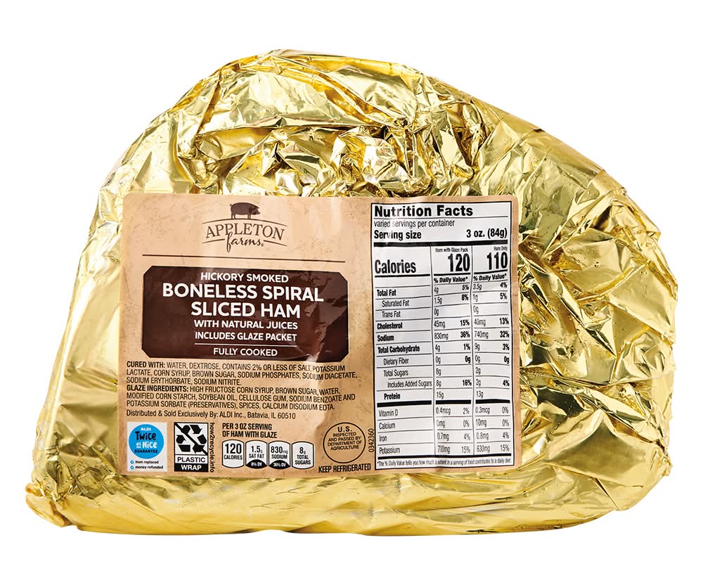 Appleton Farms Boneless Spiral Ham