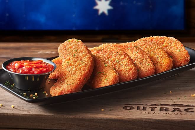 Fried Mozzarella Bloomerangs