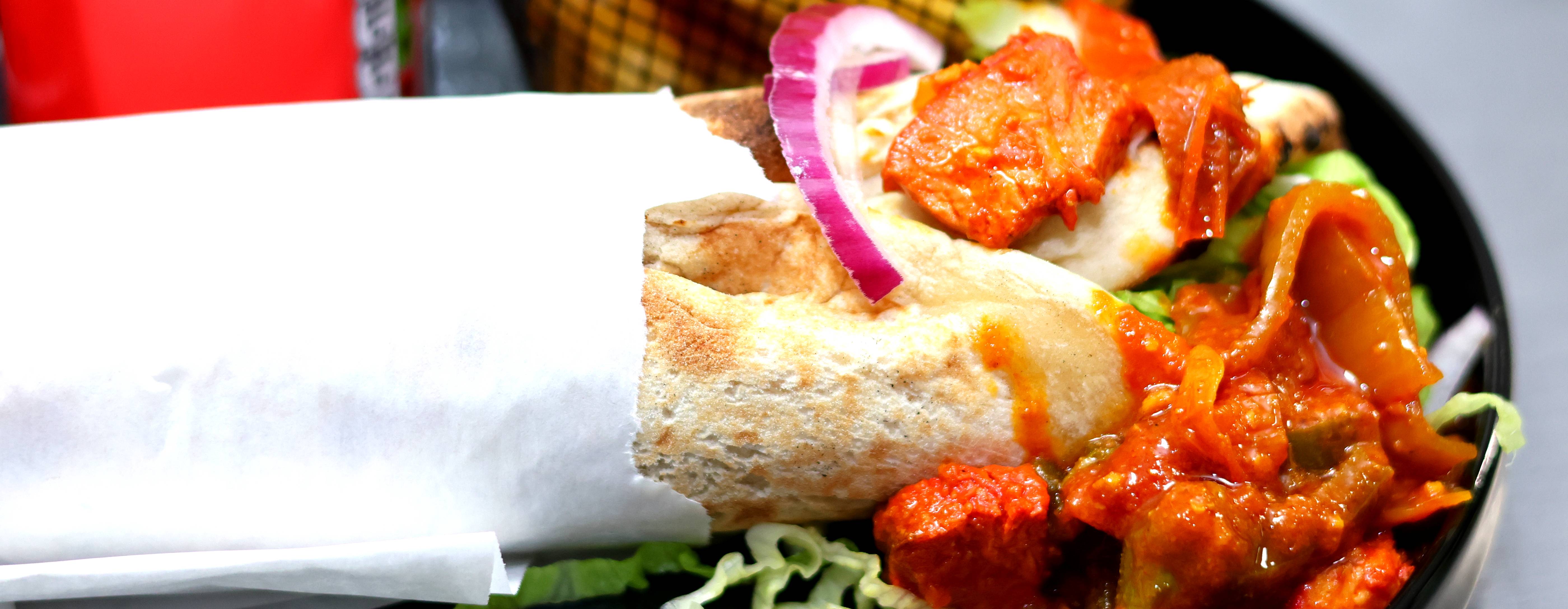 Chicken Tikka Masala Tandoori Sandwich