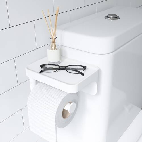 Flex Toilet Paper Holder/Shelf