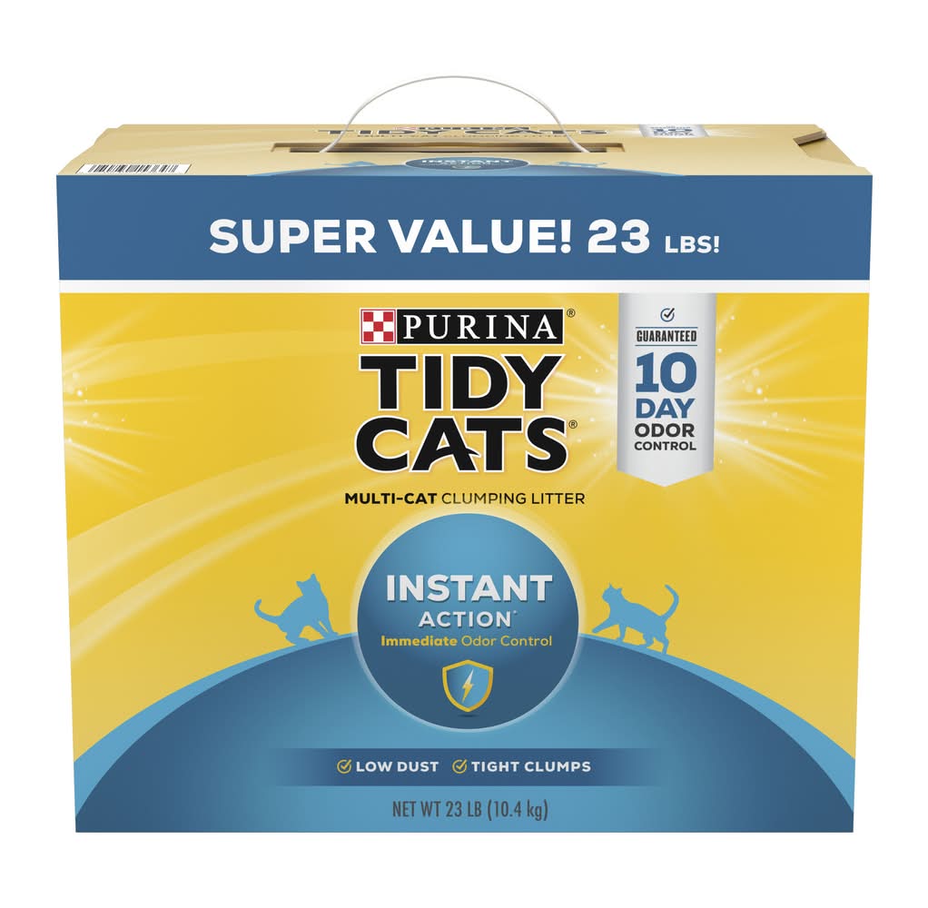 Purina Tidy Cats Instant Action Clumping Cat Litter (23 lbs)