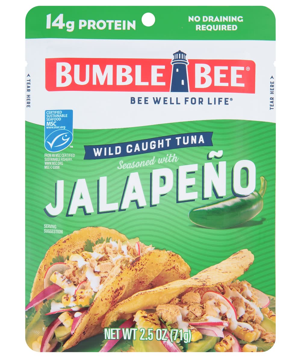Bumble Bee Jalapeno Wild Caught Tuna (2.5 oz)