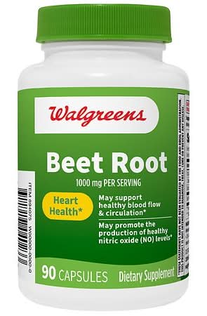 Walgreens Beet Root 1000 mg Capsules (90 ct)