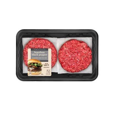 Cargill Bourbon Black Pepper Burger Patties (1.33 lbs, 2 ct)