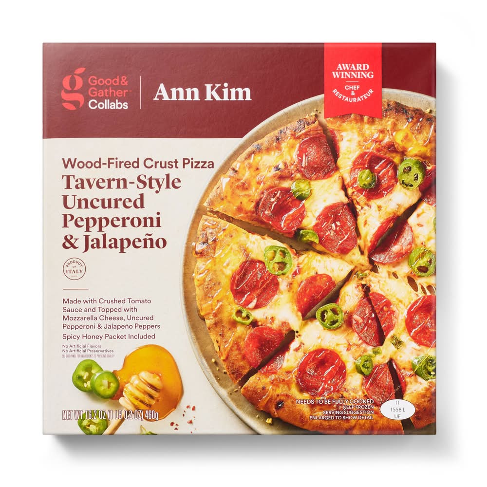 Good & Gather Uncured Pepperoni Jalapeno Pizza (15.8 oz)