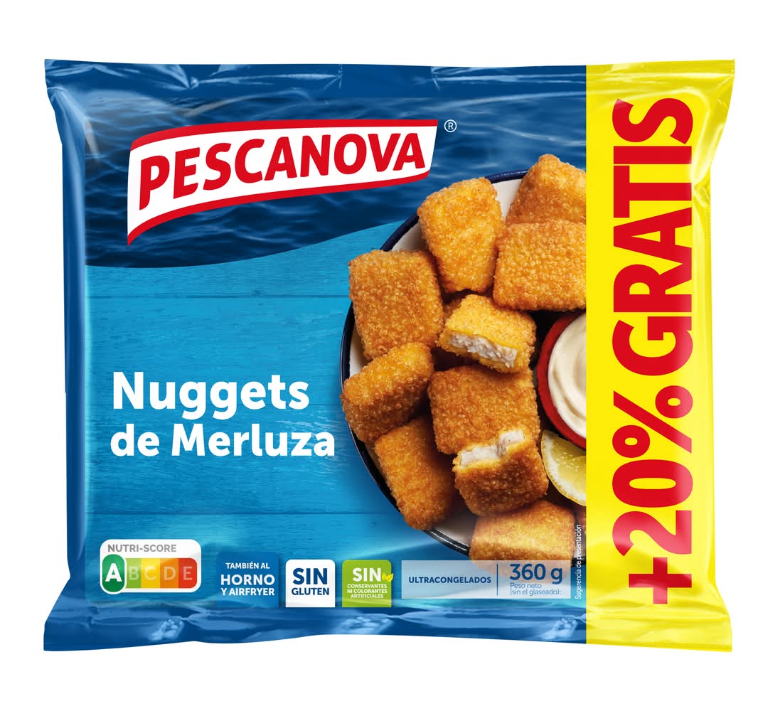 Nuggets de merluza · Pescanova (360 g)