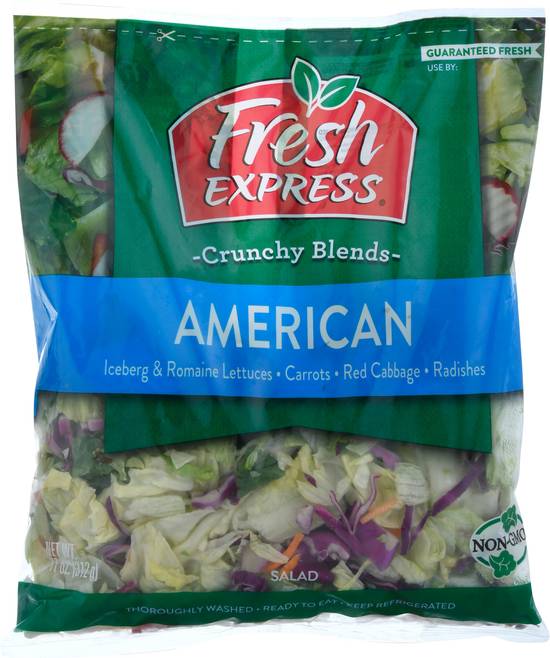 Fresh Express Crunchy Blends American Salad