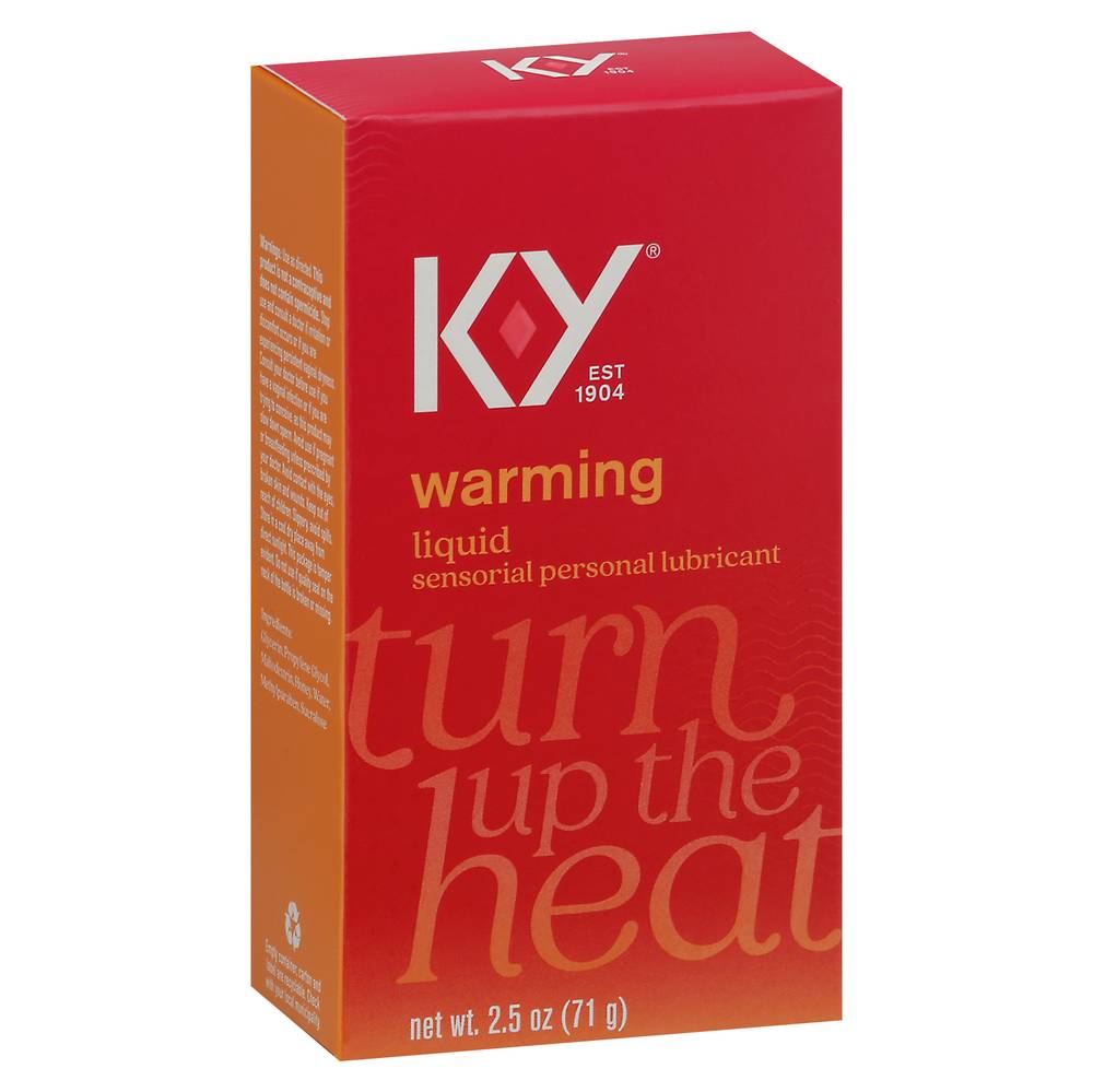 K-Y Warming Liquid Sensorial Personal Lubricant (2.5 oz)