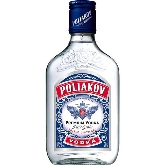 Flask Poliakov Vodka - 20cl - Alc. 37,5% vol.