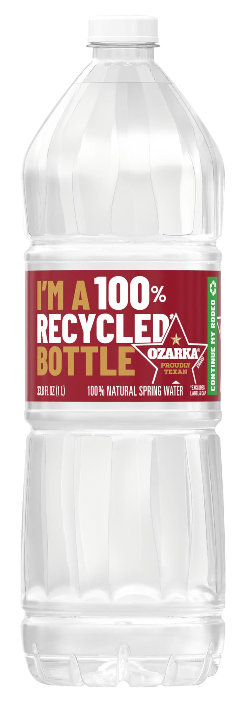 Ozarka 100% Natural Spring Water (33.8 fl oz)
