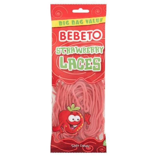 Bebeto Strawberry Laces 250g
