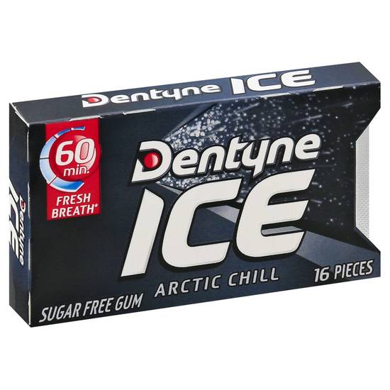 Dentyne Ice Arctic Chill Sugar Free Gum (16 ct)