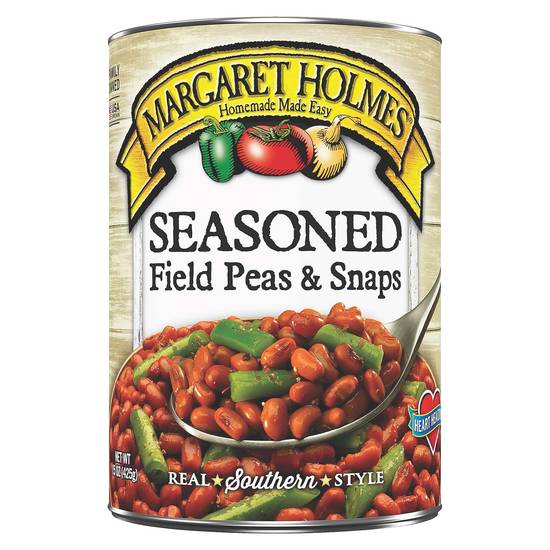 Margaret Holmes Seasoned Field Peas & Snaps (15 oz)