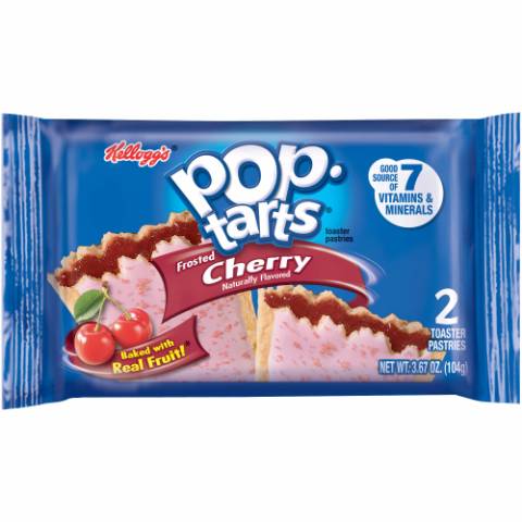 Kellogg's PopTart Frosted Cherry 3.67oz
