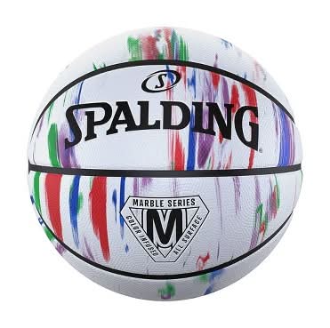 Spalding Marble Series Outdoor Basketball, 29.5 in, Assorted