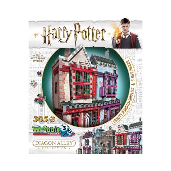 Wrebbit Harry PotterT Quality Quidditch Supplies & Slug & Jiggers 3D Puzzle