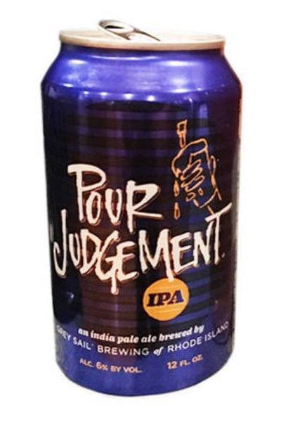 Grey Sail Pour Judgement Ipa (6x 12oz cans)