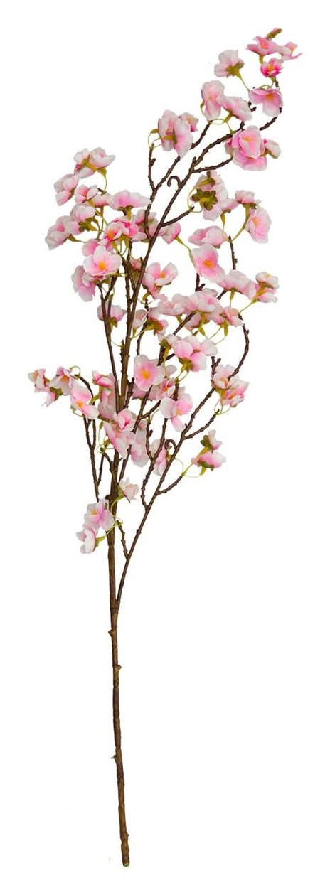 80cm Pink Blossom Artificial Flower - Pink