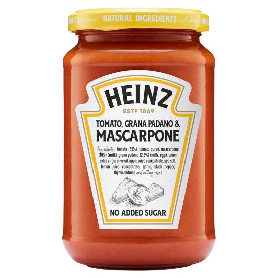 Heinz Tomato Grana Padano & Mascarpone Pasta Sauce 350g