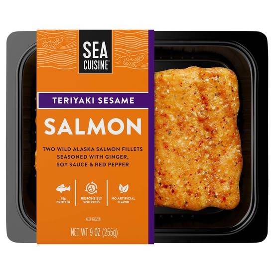 Sea Cuisine Pan Sear Teriyaki Sesame Salmon (9 oz)