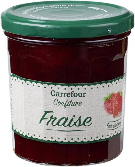 FID - Confiture fraises CARREFOUR ORIGINAL - le pot de 370g
