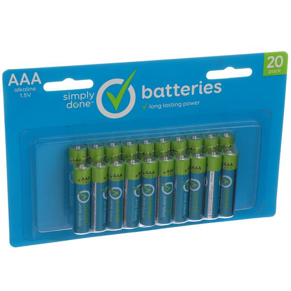 Simply Done AAA Batteries