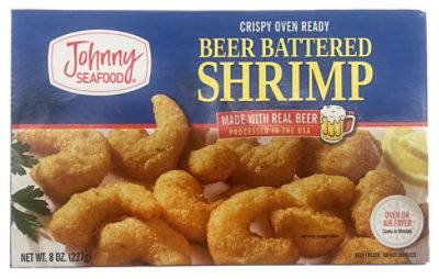 Johnny Seafood Oven Ready Beer Battered Shrimp