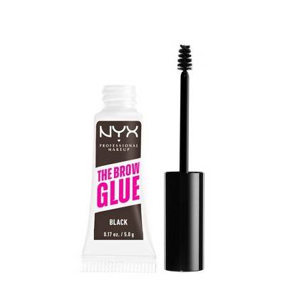 NYX Professional Makeup Brow Glue Eyebrow Gel, Black