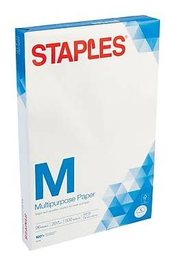 Staples Multipurpose Paper, 11x17 in (500 ct)