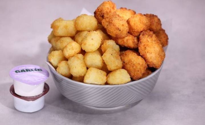 Chicken Poppers & Potato Tots Combo