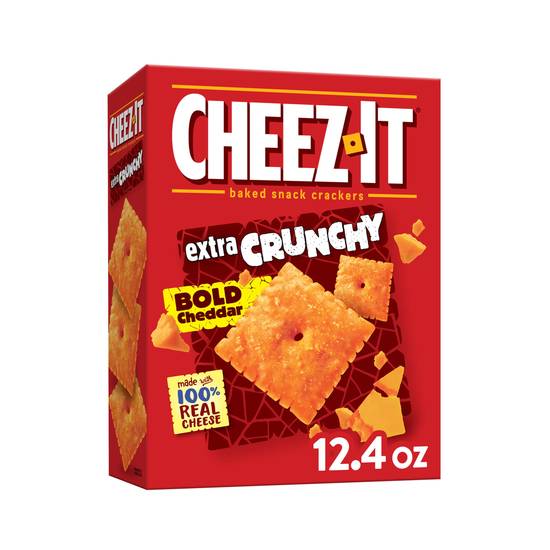 Cheez-It Baked Snack Crackers (bold cheddar)