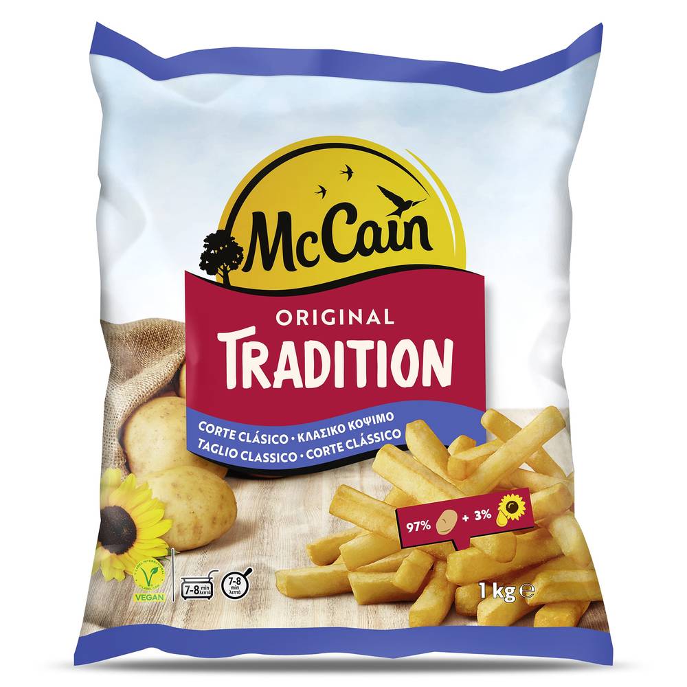 Patatas Fritas Tradition Mccain Bolsa 1 Kg